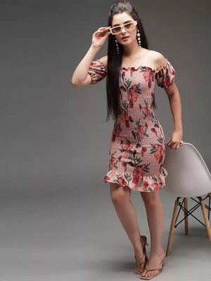 TANDUL  Women Bodycon Multicolor Dress
