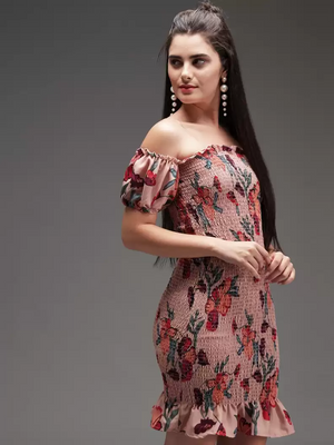 TANDUL  Women Bodycon Multicolor Dress