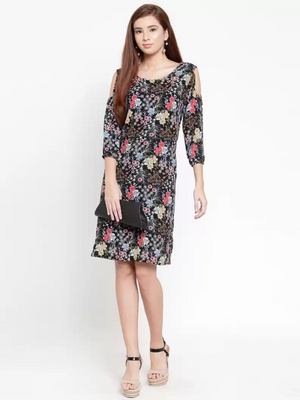 TANDUL  Women Sheath Multicolor Dress