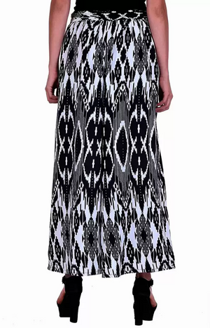 TANDUL  Flared Women Multicolor Poly Crepe Trousers