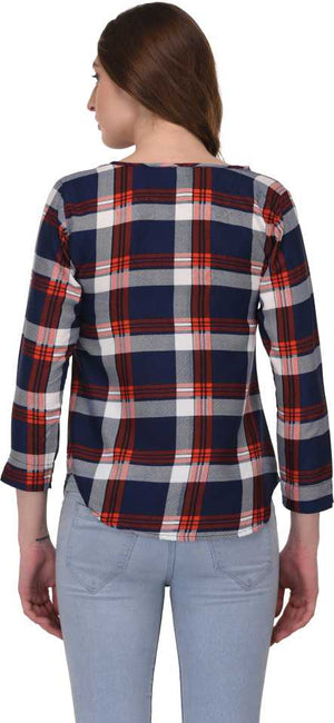 Casual Regular Sleeves Printed Women Multicolor Top