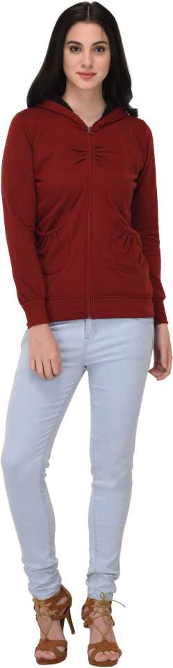 TANDUL  Full Sleeve Solid Women Casual Jacket