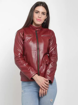 TANDUL  Full Sleeve Solid Women Riding Jacket