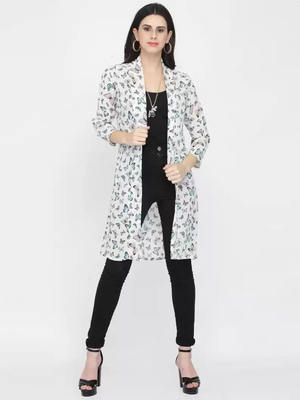 TANDUL  Women 3/4 Sleeve Multicolor Shrug