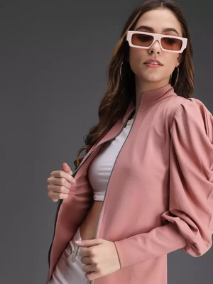 TANDUL  Full Sleeve Solid Women Casual Jacket