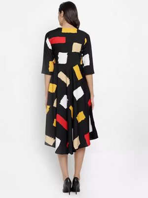 TANDUL  Women Fit and Flare Multicolor Dress