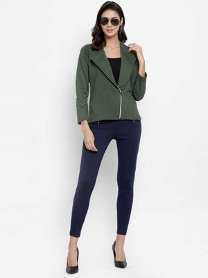 TANDUL  Full Sleeve Solid Women Jacket