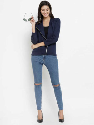 TANDUL  Full Sleeve Solid Women Jacket