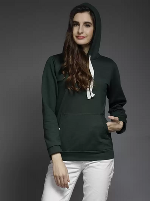 TANDUL  Full Sleeve Solid Women Sweatshirt