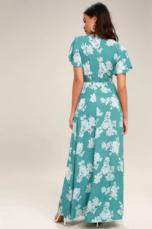 Women Maxi Multicolor Dress