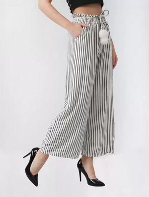 TANDUL  Regular Fit Women Multicolor Viscose Blend Trousers