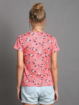 TANDUL  Casual Regular Sleeves Printed Women Multicolor Top