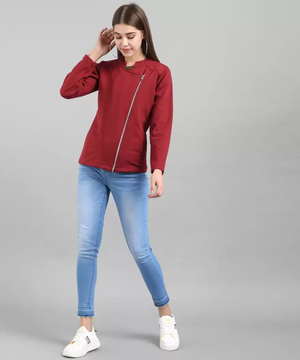 TANDUL  Full Sleeve Solid Women Jacket