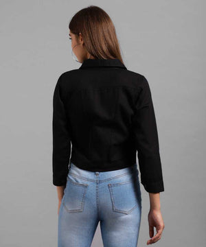 Full Sleeve Solid Women Jacket