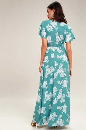TANDUL  Women A-line Green Dress