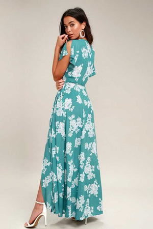 TANDUL  Women A-line Green Dress