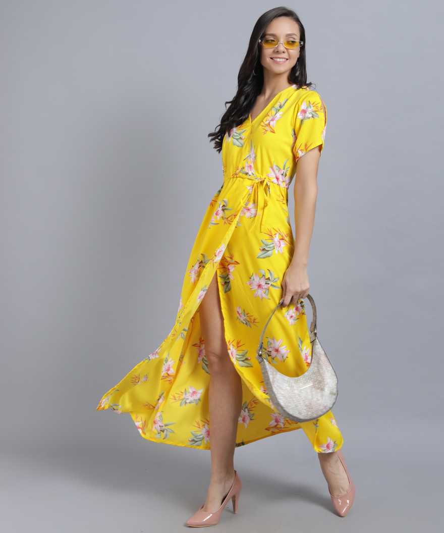 Women Maxi Multicolor Dress