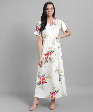 TANDUL INSTA Women Maxi Multicolor Dress