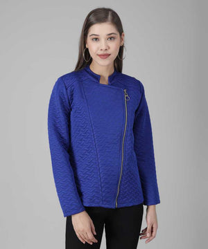 Full Sleeve Solid Women Jacket