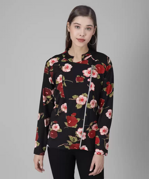 TANDUL  Full Sleeve Printed Women Jacket