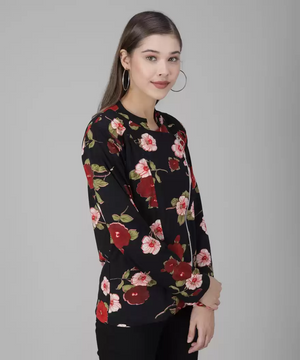 TANDUL  Full Sleeve Printed Women Jacket