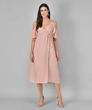 TANDUL  Women Maxi Pink Dress