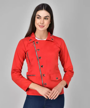 TANDUL  Full Sleeve Solid Women Jacket