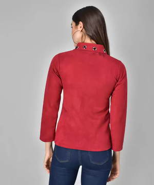 TANDUL  Full Sleeve Solid Women Jacket
