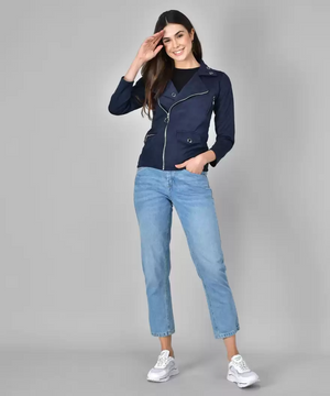 TANDUL  Full Sleeve Solid Women Jacket