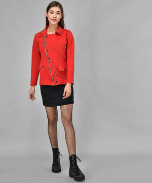 Full Sleeve Solid Women Jacket