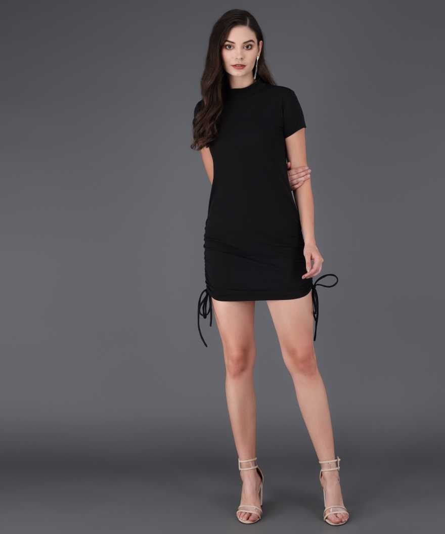 Women Bodycon Black Dress