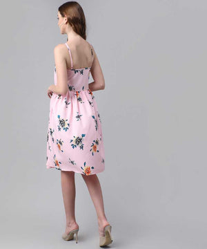 TANDUL  Women Fit and Flare Multicolor Dress