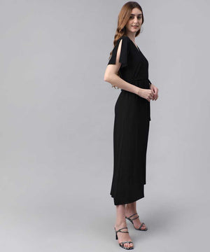 Women Maxi Black Dress