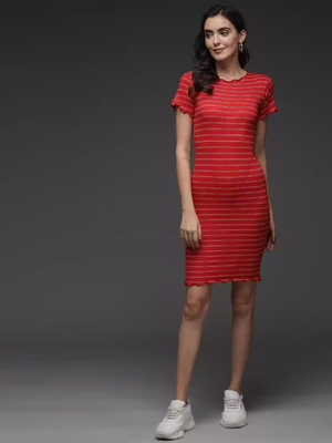 TANDUL  Women Bodycon Multicolor Dress