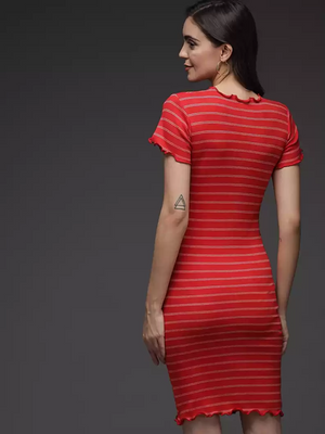 TANDUL  Women Bodycon Multicolor Dress