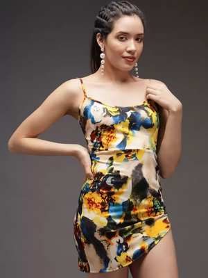 TANDUL  Women Bodycon Multicolor Dress