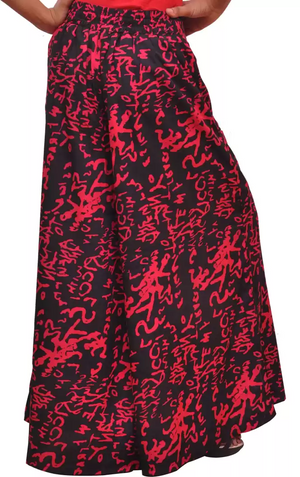 TANDUL  Regular Fit Women Multicolor Poly Crepe Trousers