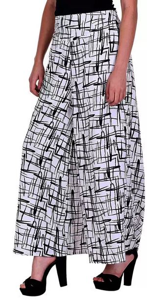 TANDUL  Flared Women Multicolor Poly Crepe Trousers