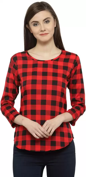 TANDUL  Casual Regular Sleeves Printed Women Multicolor Top