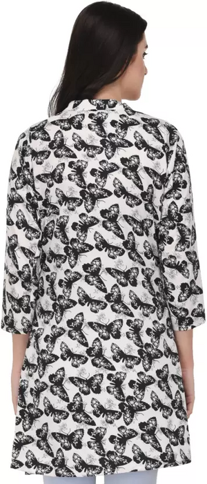 TANDUL  Women 3/4 Sleeve Multicolor Shrug