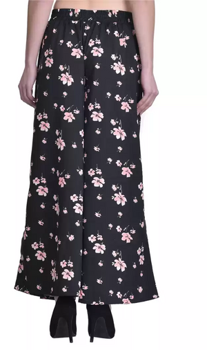 TANDUL  Flared Women Multicolor Poly Crepe Trousers