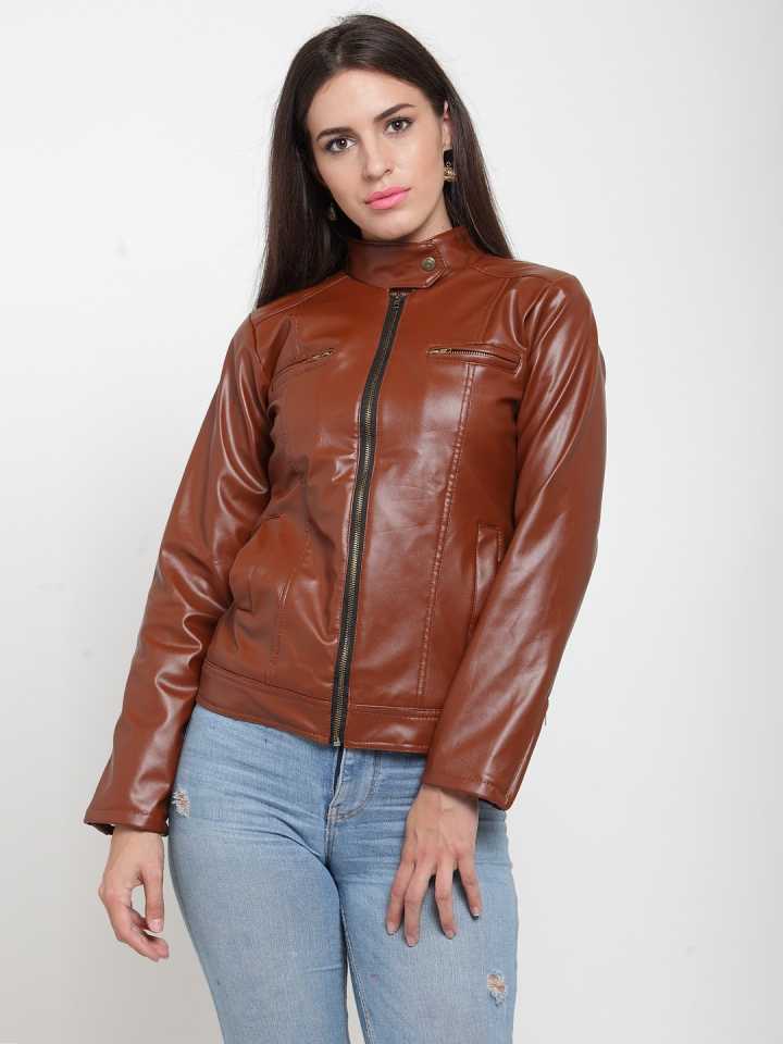 TANDUL  Full Sleeve Solid Women Riding Jacket