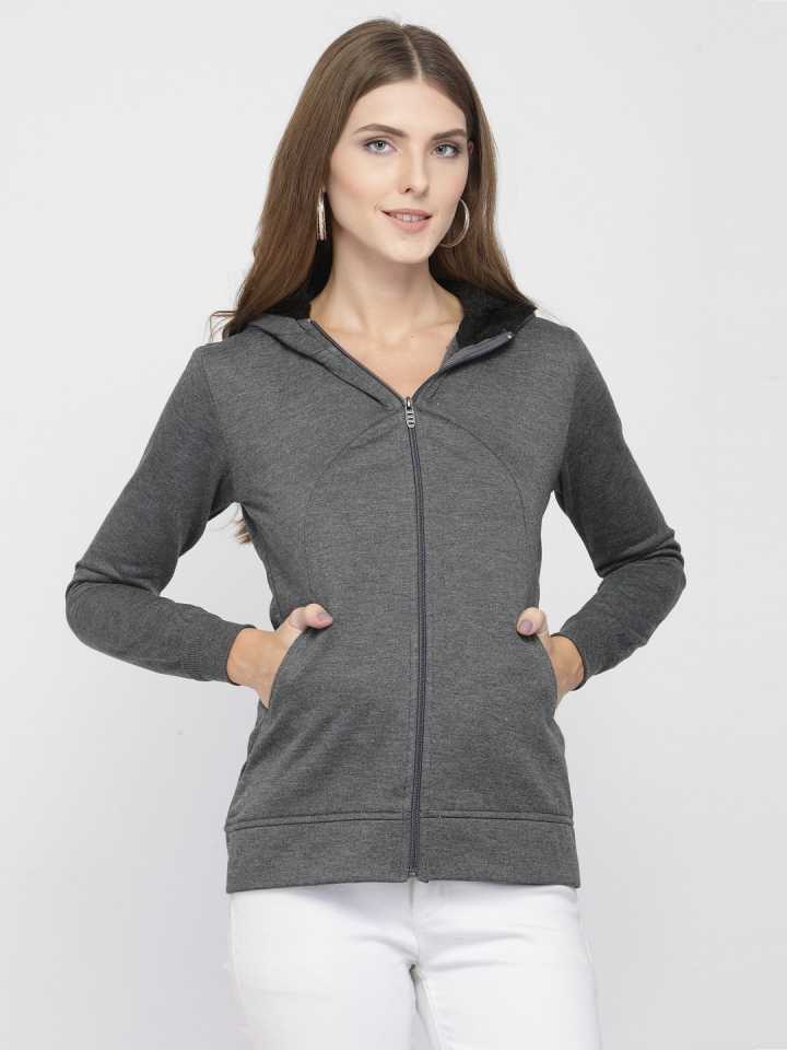 Full Sleeve Self Design Women Casual Jacket