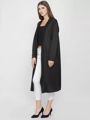 TANDUL  Women Full Sleeve Black Shrug