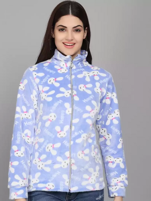 TANDUL  Full Sleeve Printed Women Casual Jacket