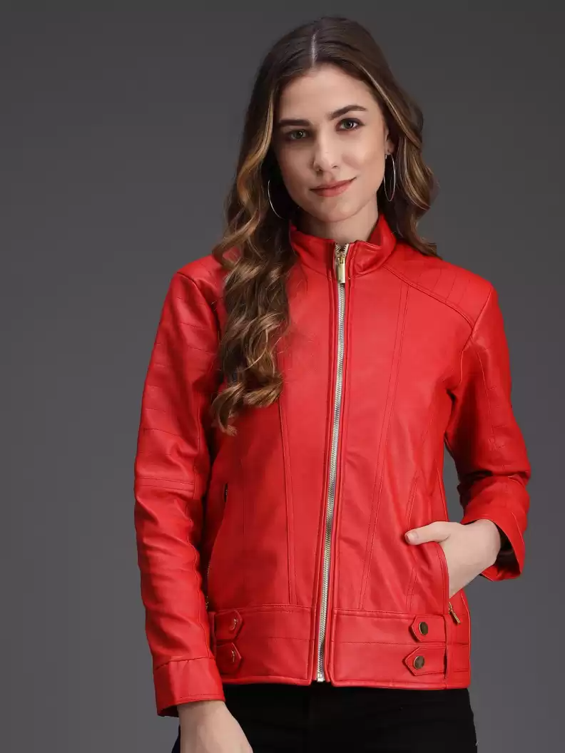TANDUL  Full Sleeve Solid Women Casual Jacket