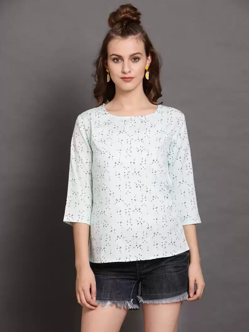 TANDUL  Casual Regular Sleeves Striped Women Multicolor Top