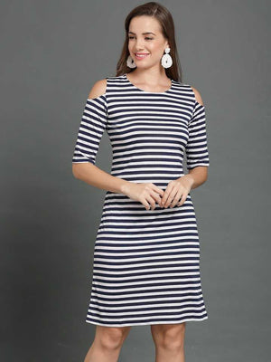 TANDUL  Women Shift Multicolor Dress