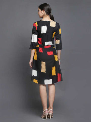 TANDUL  Women A-line Multicolor Dress