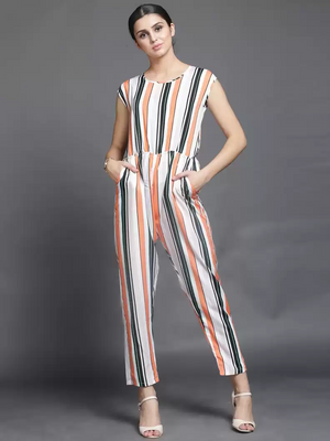 TANDUL  Striped Women Jumpsuit